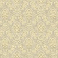 Обои Bruno Zoff Platinum 60105-3 Фольга на флизелине (1,06*10,05)  Бежевый, Дамаск — фото 1, Обои для стен