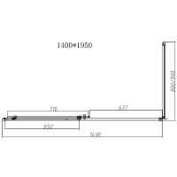 Товар: Душевой уголок Vincea Slim-N 140x80 VSR-4SN8014CGB профиль Черный стекло тонированное - фото 7 Душевой уголок Vincea Slim-N 140x80 VSR-4SN8014CGB профиль Черный стекло тонированное — фото 7, Прямоугольные душевые уголки