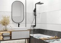 Керамическая плитка Delacora Grafito White WT15GRF00R настенная 24,6х74 см — фото 2, Керамическая плитка