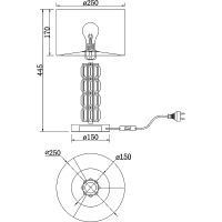 Товар: Настольная лампа Maytoni Modern Talento DIA008TL-01CH Белая Хром Прозрачная - фото 12 Настольная лампа Maytoni Modern Talento DIA008TL-01CH Белая Хром Прозрачная — фото 12, Настольные лампы