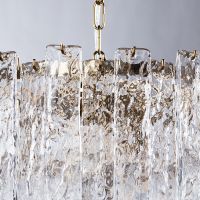 Товар: Люстра Divinare Felis 6005/17 LM-8 Прозрачная Латунь - фото 3 Люстра Divinare Felis 6005/17 LM-8 Прозрачная Латунь — фото 3, Люстры