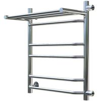 Водяной полотенцесушитель Тругор Браво 3 П ПМ R 60x50 с полкой Хром — фото 1, Водяные полотенцесушители