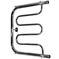 Водяной полотенцесушитель Тругор ПМ 1 П 50x40 с полкой Хром — фото 1, Водяные полотенцесушители