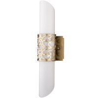 Настенный светильник Maytoni House Venera H260-02-N Белый Латунь — фото 1, Светильники