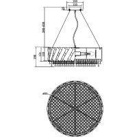 Товар: Подвесной светильник Maytoni Modern Artistico MOD017PL-05BS Латунь - фото 6 Подвесной светильник Maytoni Modern Artistico MOD017PL-05BS Латунь — фото 6, Подвесные светильники
