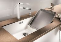 Кухонная мойка Blanco Subline 700-U Level 523545 Серый беж — фото 7, Кухонные мойки