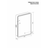 Товар: Зеркальный шкаф Reflection Circle 600х800 R RF2108SR с подсветкой Белый матовый - фото 14 Зеркальный шкаф Reflection Circle 600х800 R RF2108SR с подсветкой Белый матовый — фото 14, Зеркальные шкафы в ванную
