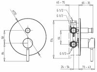 Товар: Смеситель для душа Migliore Fortis 18669 Хром - фото 3 Смеситель для душа Migliore Fortis 18669 Хром — фото 3, Смесители