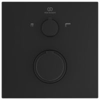 Смеситель для душа Ideal Standard Ceratherm T100 A7522XG с термостатом Silk Black — фото 2, Смеситель для душа