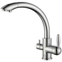 Смеситель для кухни Paulmark Essen Es213001-CR Хром — фото 1, Смесители для кухни