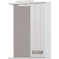 Зеркало со шкафом Vigo Diana 50 R z.DIA.50.R.El с подсветкой Белое — фото 6, Зеркальные шкафы в ванную