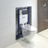 Инсталляция Iddis Optima Home OPH00MBi32K для унитаза с Черной клавишей смыва — фото 3, Инсталляции для унитазов