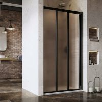 Товар: Душевая дверь Ravak Supernova ASDP3-130 00VJ03R2ZG профиль Черный матовый стекло Grape - фото 2 Душевая дверь Ravak Supernova ASDP3-130 00VJ03R2ZG профиль Черный матовый стекло Grape — фото 2, Раздвижные душевые двери