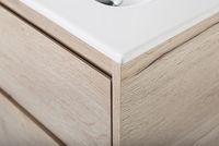 Тумба под раковину BelBagno Kraft 50 KRAFT-500-2C-SO-RGB подвесная Rovere Galifax Bianco — фото 4, Тумбы под раковину