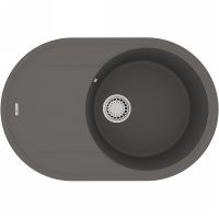 Кухонная мойка Lemark Lacha 720 9910059 Серый шелк — фото 1, Кухонные мойки