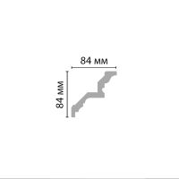 Карниз Decomaster DP 377 2400x84x84 мм — фото 2, Карнизы