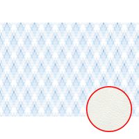 Фреска Ortograf Forma 32666 Фактура флок FLK Флизелин (4*2,7) Белый/Голубой, Геометрия — фото 1, Фрески