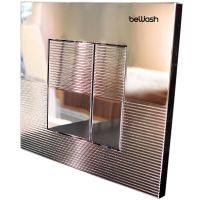 Клавиша смыва beWash Fide P03SC 500RZVP0300PK0000001 Хром глянцевый — фото 3, Комплектующие для душевого оборудования