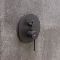 Смеситель для душа Damixa Scandinavian Pure 367100300 Черный матовый — фото 3, Смесители