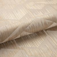 Обои Fipar Platino R 23714 Винил на флизелине (1,06*10,05) Коричневый/Золото, Геометрия — фото 3, Обои для стен