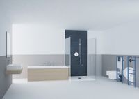 Комплект унитаза SantiLine SL-5005 с инсталляцией Grohe Rapid SL 38775001 с сиденьем Микролифт и клавишей смыва Хром — фото 19, Комплекты унитаз + инсталляция