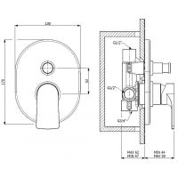 Товар: Смеситель для душа Cezares Lagos LAGOS-VDIM-NOP Черный матовый - фото 2 Смеситель для душа Cezares Lagos LAGOS-VDIM-NOP Черный матовый — фото 2, Смеситель для душа