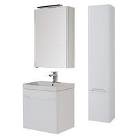 Товар: Тумба с раковиной Aquanet София 60 212586 подвесная Белый глянец - фото 4 Тумба с раковиной Aquanet София 60 212586 подвесная Белый глянец — фото 4, Тумбы с раковиной