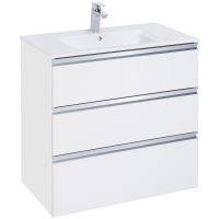 Тумба под раковину Roca The Gap 80 A857406806 подвесная Белый глянец — фото 1, Тумбы под раковину