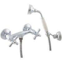 Смеситель для душа Rav Slezak Morava retro Хром арт-MK180.5/2 — фото 1, Смеситель для душа