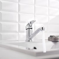 Смеситель для кухни Ростовская Мануфактура Сантехники SL85-004FBS-15 Хром — фото 5, Смесители