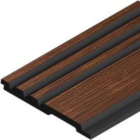 Декоративная панель HIWOOD LV128 BR396K 2700x120x12 мм — фото 1, Панели