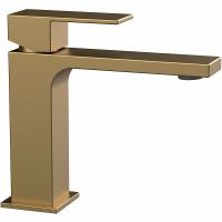 Товар: Смеситель для раковины Vincea Cube VBF-1C01BG Брашированное золото - фото 1 Смеситель для раковины Vincea Cube VBF-1C01BG Брашированное золото — фото 1, Смесители