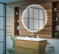 Товар: Зеркало BelBagno 90 SPC-INT-900-LED с подсветкой круглое - фото 3 Зеркало BelBagno 90 SPC-INT-900-LED с подсветкой круглое — фото 3, Зеркала в ванную комнату