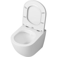 Товар: Унитаз Grossman GR-4457S подвесной с сиденьем Микролифт - фото 3 Унитаз Grossman GR-4457S подвесной с сиденьем Микролифт — фото 3, Унитазы