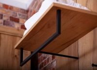 Полка Бриклаер Лофт 60 4627125414145 Метрополитен грей — фото 4, Мебель для ванной