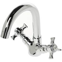 Товар: Смеситель для раковины Agger Retro-X A1701100 Хром - фото 2 Смеситель для раковины Agger Retro-X A1701100 Хром — фото 2, Смесители