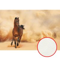 Фреска Ortograf Животные 5457 Фактура флок FLK Флизелин (4*2,7) Бежевый/Коричневый, Животные — фото 1, Фрески