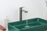 Смеситель для раковины Frap H71-9 F1071-29 Оружейная сталь — фото 3, Смесители для раковины