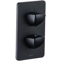 Смеситель для душа Allen Brau Infinity 5.21316-31 с термостатом Черный матовый — фото 1, Смеситель для душа