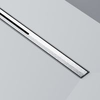 Душевой лоток AM.PM MasterFlow 60 W01SC-S11-060-05SB с решеткой Хром матовый Slim line — фото 12, Душевые лотки