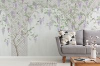 Товар: Фреска Ortograf Aurora 34117 Фактура бархат FX Флизелин (5,30*2,70) Коричневый/Фиолетовый/Зеленый, Деревья/Цветы/Птицы - фото 3 Фреска Ortograf Aurora 34117 Фактура бархат FX Флизелин (5,30*2,70) Коричневый/Фиолетовый/Зеленый, Деревья/Цветы/Птицы — фото 3, Фрески