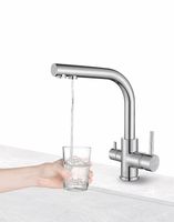 Товар: Смеситель для кухни Paulmark Essen Es213011-CR Хром - фото 2 Смеситель для кухни Paulmark Essen Es213011-CR Хром — фото 2, Смесители для кухни