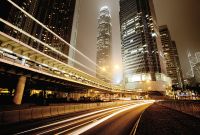 Фреска Ortograf Небоскребы 30451 Фактура флок FLK Флизелин (4*2,7) Оранжевый/Коричневый, Город — фото 2, Фрески