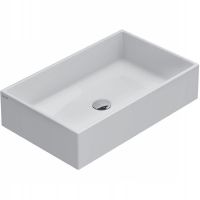 Раковина-чаша Globo Forty3 60 FO062.BI Белая — фото 1, Раковины накладные