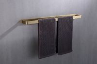 Полотенцедержатель Abber Westen AA1755G Золото матовое — фото 2, Полотенцедержатели