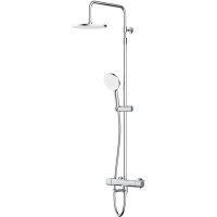 Душевая система AM.PM X-Joy F0785A500 с термостатом Хром — фото 1, Душевое оборудование. Душевая программа