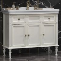 Тумба под раковину Opadiris Кантара 105 00-00003690 Слоновая кость — фото 1, Мебель для ванной