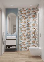 Зеркало Cersanit Eclipse 50 64150 с подсветкой с датчиком движения — фото 7, Зеркала в ванную комнату