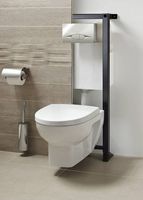 Инсталляция Jacob Delafon E29025-NF+E4316-CP с клавишей смыва Хром — фото 4, Инсталляции для унитазов