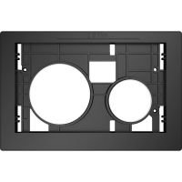 Клавиша смыва Tece Loop 9240618 для унитаза Белая матовая — фото 1, Комплектующие для душевого оборудования